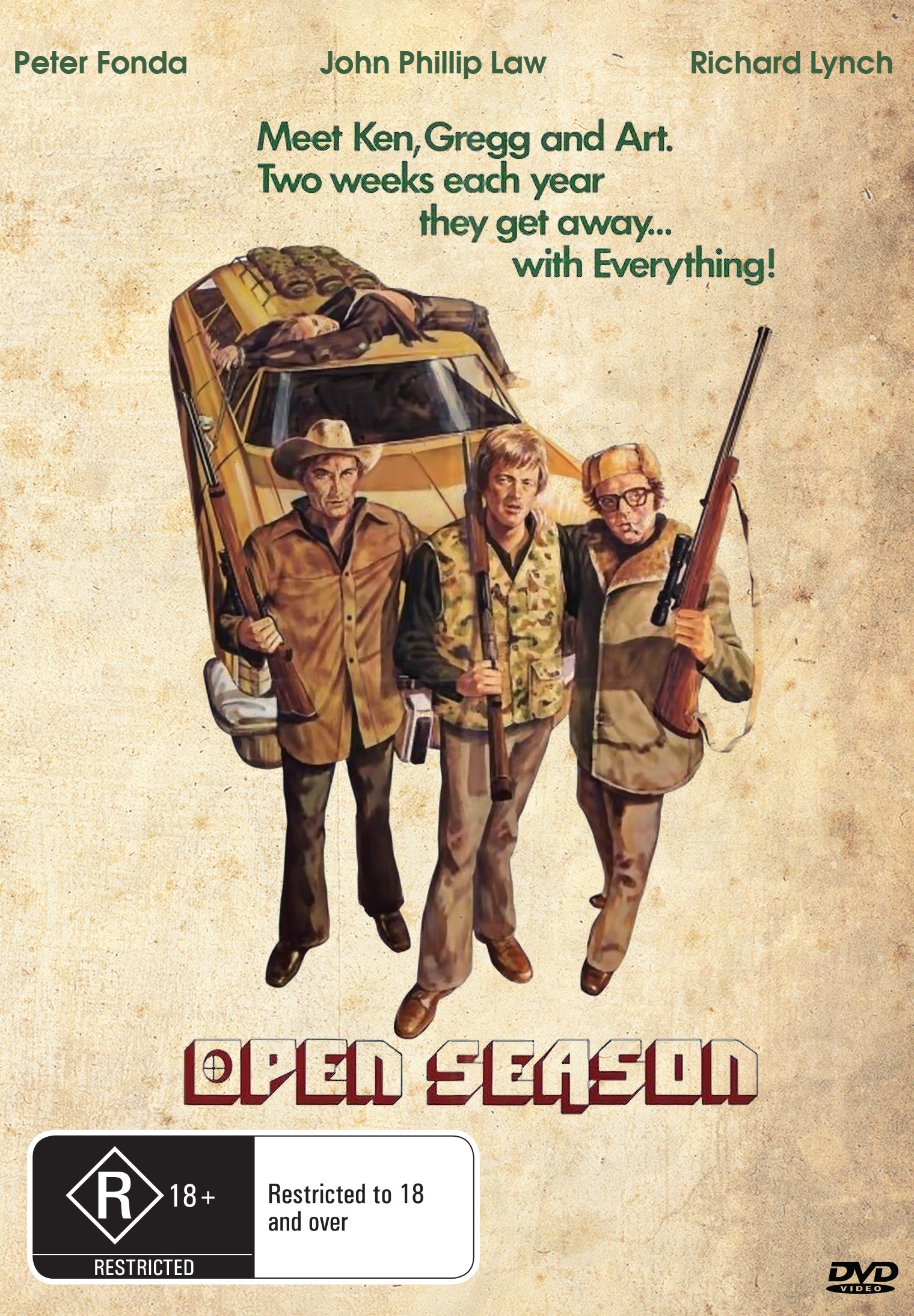 Buy Online Open Season (1974) - DVD -  Peter Fonda, John Phillip Law | Best Shop for Old classic and hard to find movies on DVD - Timeless Classic DVD