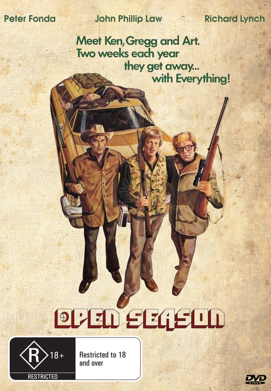 Buy Online Open Season (1974) - DVD -  Peter Fonda, John Phillip Law | Best Shop for Old classic and hard to find movies on DVD - Timeless Classic DVD