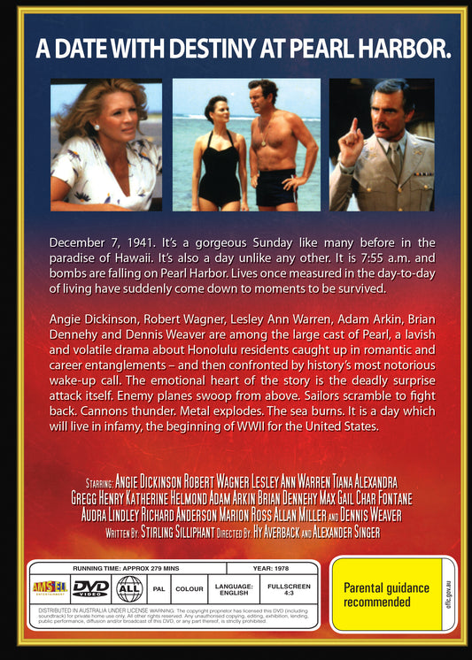 Buy Online Pearl : The Mini Series (1978) - DVD - Angie Dickinson, Robert Wagner | Best Shop for Old classic and hard to find movies on DVD - Timeless Classic DVD