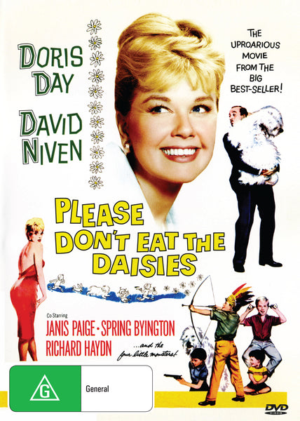 Buy Online Please Don't Eat the Daisies (1960) - DVD - Doris Day, David Niven | Best Shop for Old classic and hard to find movies on DVD - Timeless Classic DVD