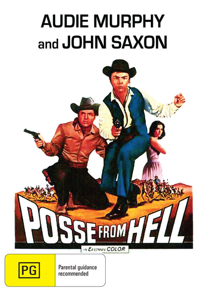 Buy Online Posse from Hell (1961) - DVD - Audie Murphy, John Saxon | Best Shop for Old classic and hard to find movies on DVD - Timeless Classic DVD