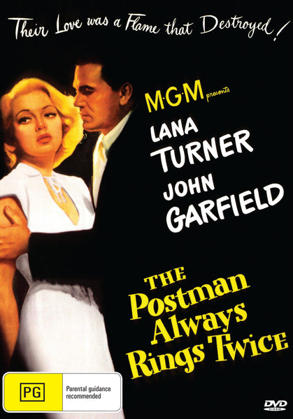 Buy Online The Postman Always Rings Twice (1946) - DVD - Lana Turner, John Garfield | Best Shop for Old classic and hard to find movies on DVD - Timeless Classic DVD