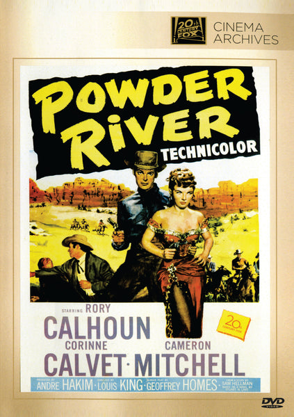 Buy Online Powder River (1953) - DVD - Rory Calhoun, Corinne Calvet | Best Shop for Old classic and hard to find movies on DVD - Timeless Classic DVD