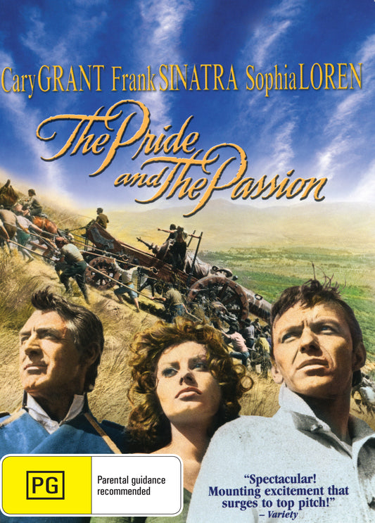 Buy Online The Pride and the Passion (1957) - DVD - Cary Grant, Frank Sinatra, Sophia Loren | Best Shop for Old classic and hard to find movies on DVD - Timeless Classic DVD