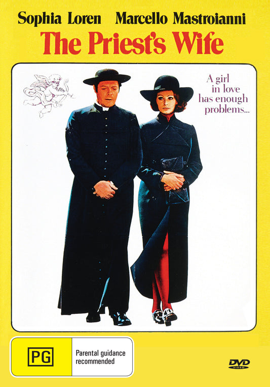 Buy Online The Priest's Wife (1970) - DVD - Sophia Loren, Marcello Mastroianni | Best Shop for Old classic and hard to find movies on DVD - Timeless Classic DVD