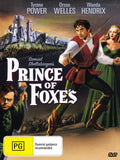 Buy Online Prince of Foxes (1949) - DVD - Tyrone Power, Orson Welles | Best Shop for Old classic and hard to find movies on DVD - Timeless Classic DVD