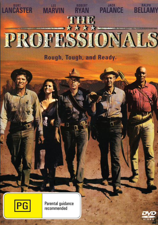 Buy Online The Professionals (1966) - DVD - Burt Lancaster, Lee Marvin | Best Shop for Old classic and hard to find movies on DVD - Timeless Classic DVD
