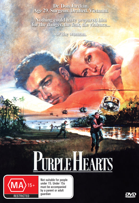 Buy Online Purple Hearts (1984)- DVD -  Ken Wahl, Cheryl Ladd | Best Shop for Old classic and hard to find movies on DVD - Timeless Classic DVD
