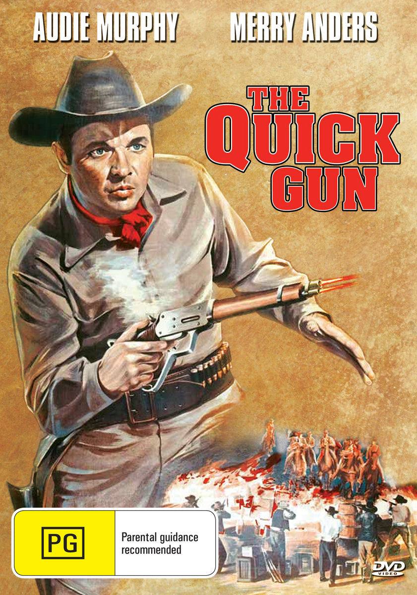 The Quick Gun 1964 DVD Audie Murphy Merry Anders The quick gun 1964 dvd audie murphy merry anders
