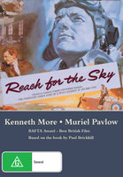 Buy Online Reach for the Sky (1956) - DVD - Kenneth More, Muriel Pavlow | Best Shop for Old classic and hard to find movies on DVD - Timeless Classic DVD