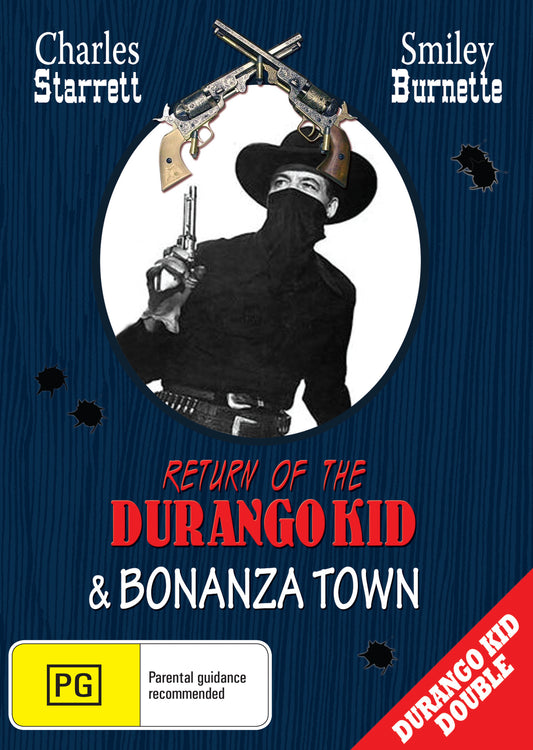 Buy Online The Return of the Durango Kid (1945) & Bonanza Town (1945) - DVD | Best Shop for Old classic and hard to find movies on DVD - Timeless Classic DVD