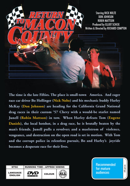 Buy Online Return to Macon County (1975) - DVD -  Nick Nolte, Don Johnson | Best Shop for Old classic and hard to find movies on DVD - Timeless Classic DVD