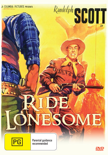 Buy Online Ride Lonesome (1959) - DVD - Randolph Scott, Karen Steele | Best Shop for Old classic and hard to find movies on DVD - Timeless Classic DVD