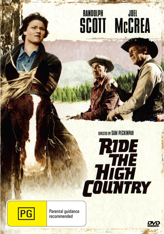Buy Online Ride the High Country (1962) - DVD - Joel McCrea, Randolph Scott | Best Shop for Old classic and hard to find movies on DVD - Timeless Classic DVD