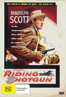 Buy Online Riding Shotgun (1954) - DVD - Randolph Scott, Wayne Morris | Best Shop for Old classic and hard to find movies on DVD - Timeless Classic DVD