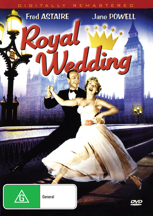 Buy Online Royal Wedding (1951) - DVD - Fred Astaire, Jane Powell, Peter Lawford | Best Shop for Old classic and hard to find movies on DVD - Timeless Classic DVD