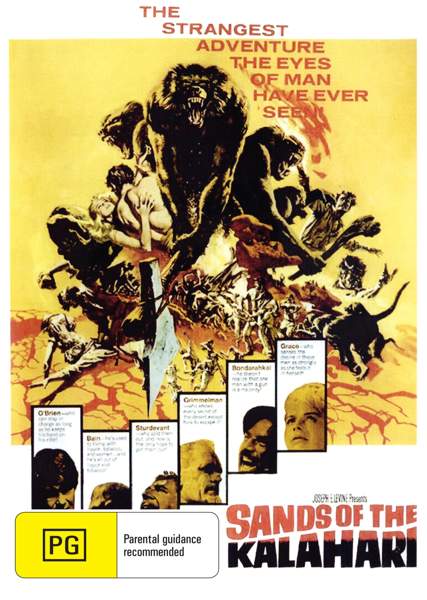 Buy Online Sands of the Kalahari (1965)- DVD - Stanley Baker, Stuart Whitman | Best Shop for Old classic and hard to find movies on DVD - Timeless Classic DVD