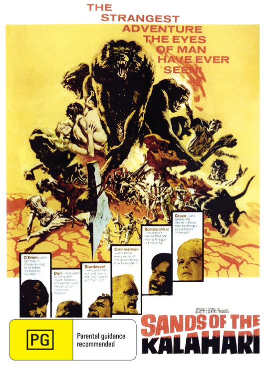 Buy Online Sands of the Kalahari (1965)- DVD - Stanley Baker, Stuart Whitman | Best Shop for Old classic and hard to find movies on DVD - Timeless Classic DVD