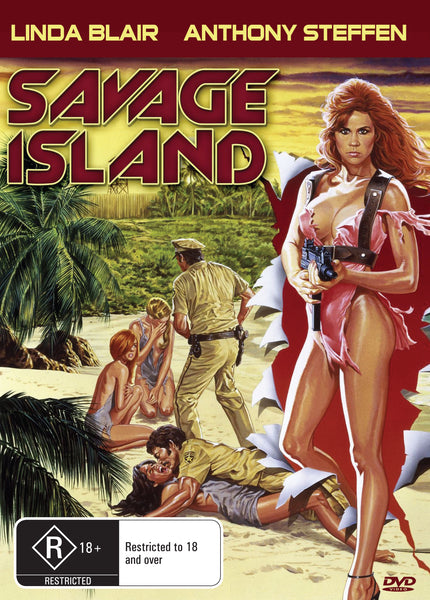 Buy Online Savage Island (1985) - DVD - Anthony Steffen, Ajita Wilson | Best Shop for Old classic and hard to find movies on DVD - Timeless Classic DVD