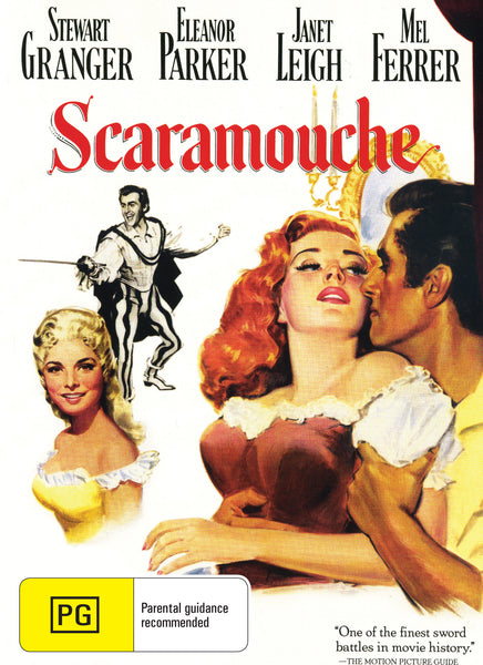 Buy Online Scaramouche (1952) - DVD - Stewart Granger, Janet Leigh | Best Shop for Old classic and hard to find movies on DVD - Timeless Classic DVD