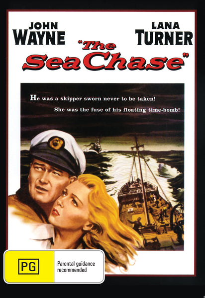 Buy Online The Sea Chase (1955) - DVD - John Wayne, Lana Turner | Best Shop for Old classic and hard to find movies on DVD - Timeless Classic DVD