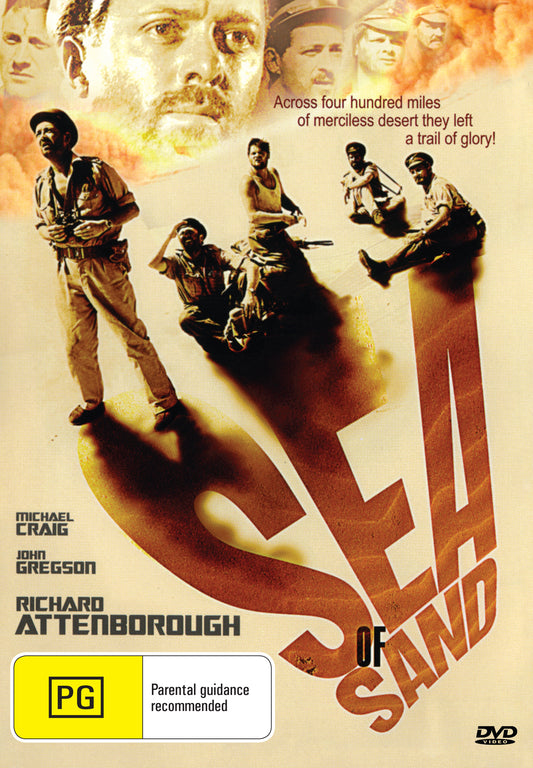 Buy Online Sea of Sand (1958) - DVD -  Richard Attenborough, John Gregson | Best Shop for Old classic and hard to find movies on DVD - Timeless Classic DVD