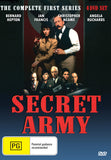 Buy Online Secret Army  (1977) - DVD - Bernard Hepton, Angela Richards | Best Shop for Old classic and hard to find movies on DVD - Timeless Classic DVD