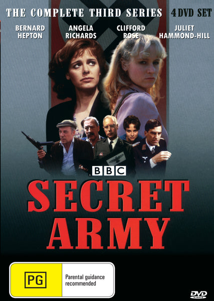 Buy Online Secret Army  (1979) Third Series - DVD - Bernard Hepton, Angela Richards | Best Shop for Old classic and hard to find movies on DVD - Timeless Classic DVD