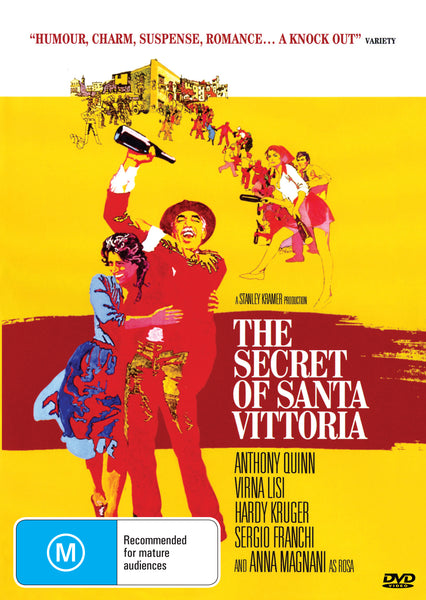 Buy Online The Secret of Santa Vittoria (1969) - DVD - Anthony Quinn, Anna Magnani | Best Shop for Old classic and hard to find movies on DVD - Timeless Classic DVD
