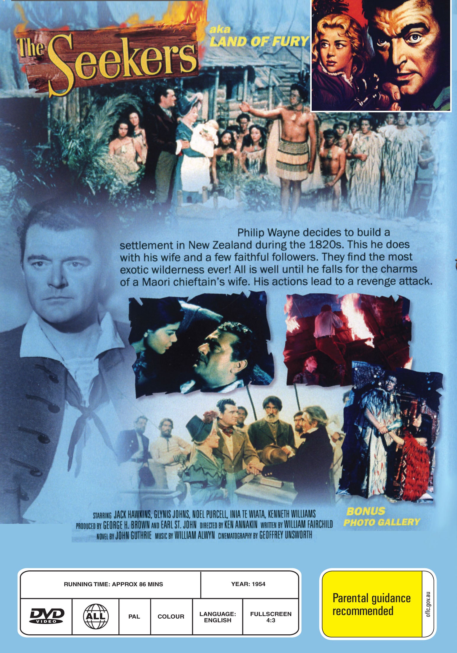 Buy Online The Seekers (1954) - DVD -  Jack Hawkins, Glynis Johns | Best Shop for Old classic and hard to find movies on DVD - Timeless Classic DVD