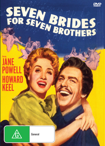 Buy Online Seven Brides for Seven Brothers (1954) - DVD - Jane Powell, Howard Keel | Best Shop for Old classic and hard to find movies on DVD - Timeless Classic DVD