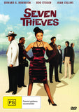 Buy Online Seven Thieves (1960) - DVD - Edward G. Robinson, Rod Steiger, Joan Collins | Best Shop for Old classic and hard to find movies on DVD - Timeless Classic DVD