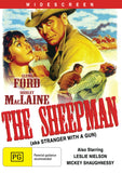 Buy Online The Sheepman (1958) - DVD - Glenn Ford, Shirley MacLaine, Leslie Nielsen | Best Shop for Old classic and hard to find movies on DVD - Timeless Classic DVD