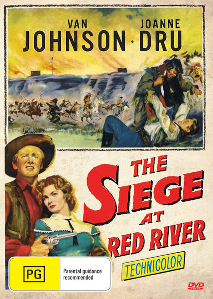 Buy Online The Siege at Red River (1954) - DVD - Van Johnson, Joanne Dru, Richard Boone | Best Shop for Old classic and hard to find movies on DVD - Timeless Classic DVD