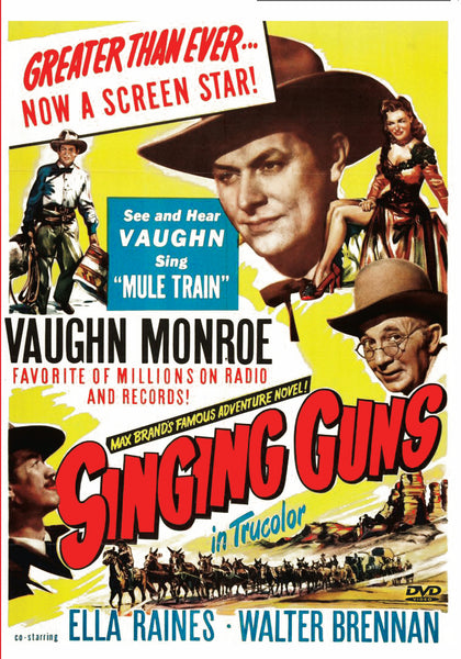 Buy Online Singing Guns (1950) - DVD - Vaughn Monroe, Ella Raines | Best Shop for Old classic and hard to find movies on DVD - Timeless Classic DVD