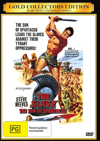 Buy Online The Slave (1962) - DVD - Steve Reeves, Jacques Sernas | Best Shop for Old classic and hard to find movies on DVD - Timeless Classic DVD