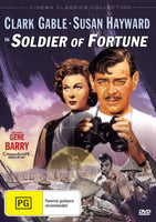 Buy Online Soldier of Fortune (1955) - DVD - Clark Gable, Susan Hayward | Best Shop for Old classic and hard to find movies on DVD - Timeless Classic DVD