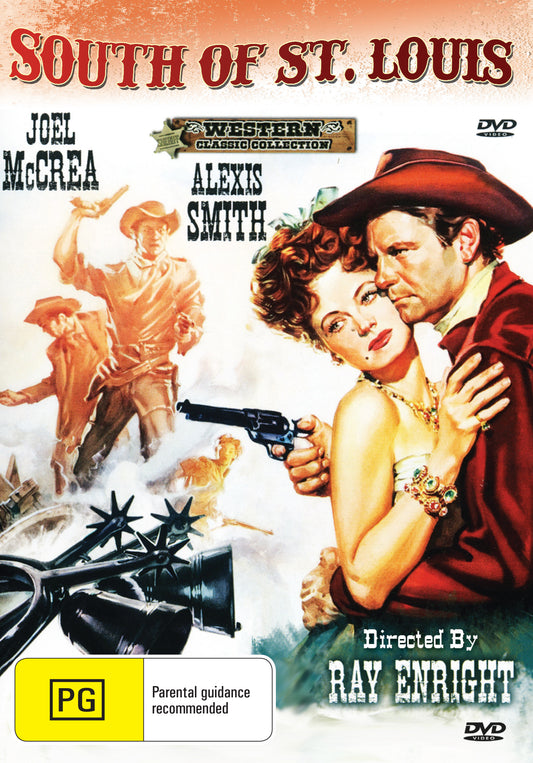 Buy Online South of St. Louis (1949) - DVD - Joel McCrea, Alexis Smith | Best Shop for Old classic and hard to find movies on DVD - Timeless Classic DVD