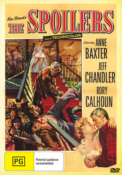 Buy Online The Spoilers (1955) - DVD - Anne Baxter, Jeff Chandler | Best Shop for Old classic and hard to find movies on DVD - Timeless Classic DVD