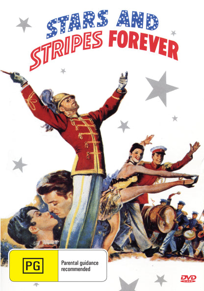 Buy Online Stars and Stripes Forever (1952) - DVD - Clifton Webb, Robert Wagner, Debra Paget | Best Shop for Old classic and hard to find movies on DVD - Timeless Classic DVD