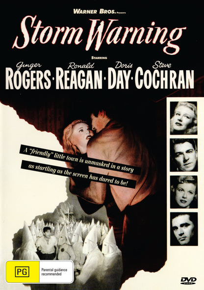 Buy Online Storm Warning (1951) - DVD -  Ginger Rogers, Ronald Reagan, Doris Day | Best Shop for Old classic and hard to find movies on DVD - Timeless Classic DVD