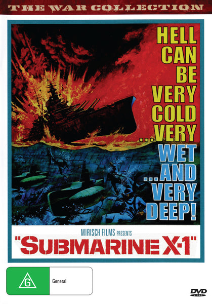 Buy Online Submarine X-1 (1968) - DVD - James Caan, David Sumner | Best Shop for Old classic and hard to find movies on DVD - Timeless Classic DVD