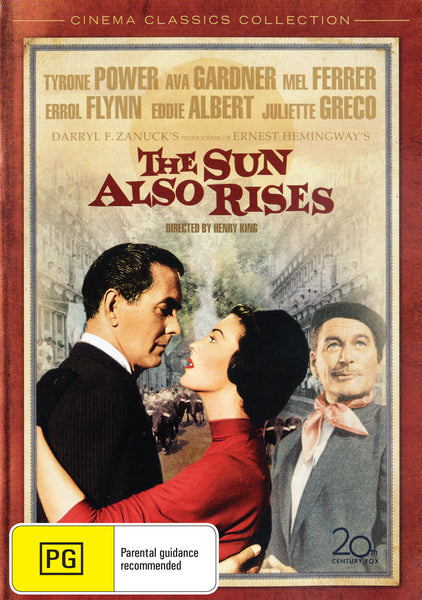 Buy Online The Sun Also Rises (1957) - DVD - Tyrone Power, Ava Gardner, Errol Flynn | Best Shop for Old classic and hard to find movies on DVD - Timeless Classic DVD