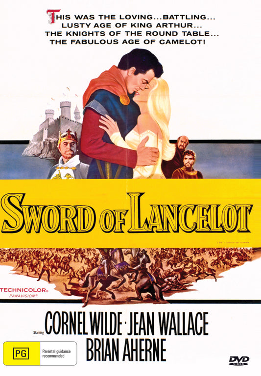 Buy Online Sword of Lancelot (1963) - DVD - Cornel Wilde, Jean Wallace | Best Shop for Old classic and hard to find movies on DVD - Timeless Classic DVD