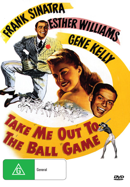 Buy Online Take Me Out to the Ball Game (1949) - DVD - Frank Sinatra, Esther Williams, Gene Kelly | Best Shop for Old classic and hard to find movies on DVD - Timeless Classic DVD