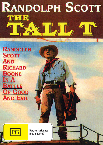 Buy Online The Tall T (1957) - DVD - Randolph Scott, Richard Boone | Best Shop for Old classic and hard to find movies on DVD - Timeless Classic DVD