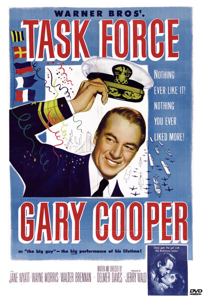 Buy Online Task Force (1949) - DVD - Gary Cooper, Jane Wyatt | Best Shop for Old classic and hard to find movies on DVD - Timeless Classic DVD