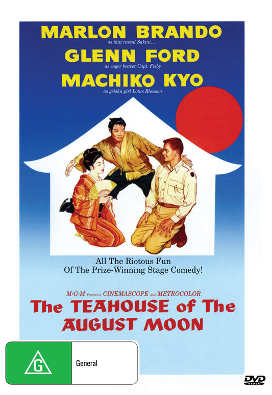 Buy Online The Teahouse of the August Moon (1956) - DVD -  Marlon Brando, Glenn Ford | Best Shop for Old classic and hard to find movies on DVD - Timeless Classic DVD