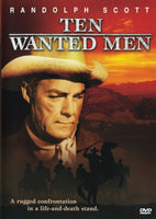 Buy Online Ten Wanted Men (1955) - DVD - Randolph Scott, Jocelyn Brando | Best Shop for Old classic and hard to find movies on DVD - Timeless Classic DVD