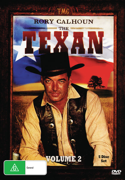 Buy Online The Texan (1960) Volume 2 - DVD - Rory Calhoun, Regis Parton | Best Shop for Old classic and hard to find movies on DVD - Timeless Classic DVD